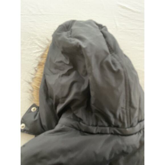 Michael Kors Black Down Filled Faux Fur Hood Size S/P Jacket - Picture 7 of 11